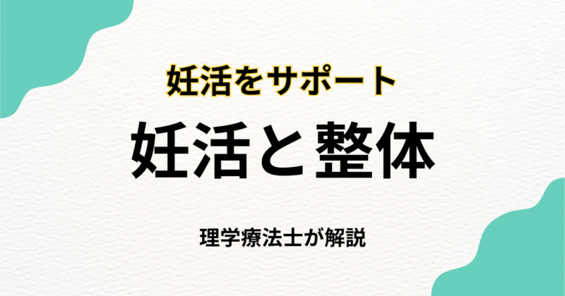 妊活を整体でサポートする方法｜Habi Gym