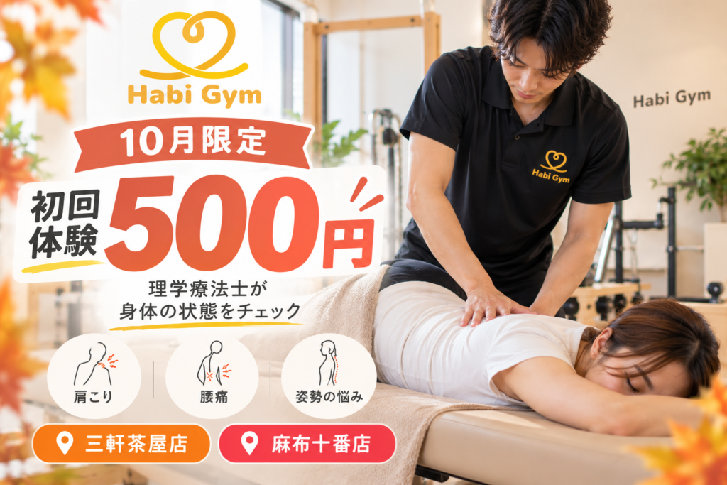 HabiGym 10月限定キャンペーン