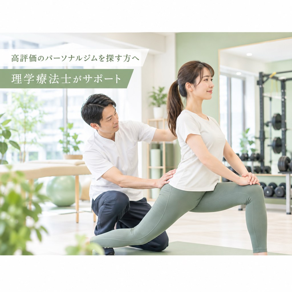 駒沢大学周辺で理学療法士が姿勢と動作を確認するHabiGymのパーソナルトレーニングイメージ